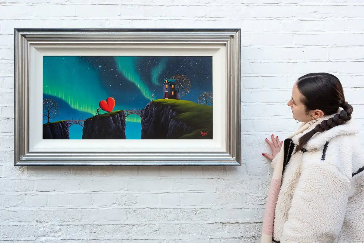 My Heart Is, And Always Will Be, Yours - Original - SOLD by artist David Renshaw - Wyecliffe Galleries
