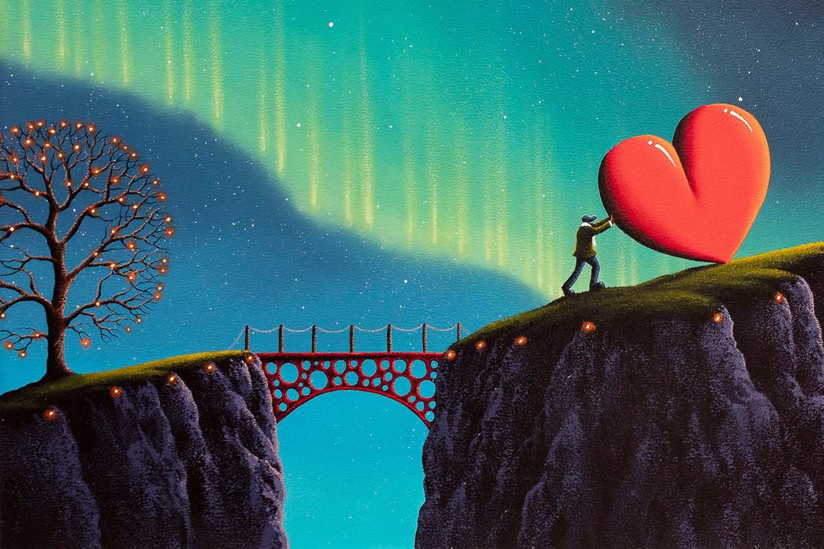 My Heart Is, And Always Will Be, Yours - Original - SOLD by artist David Renshaw - Wyecliffe Galleries