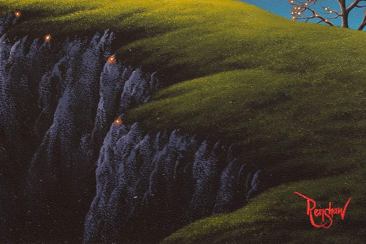 My Heart Is, And Always Will Be, Yours - Original - SOLD by artist David Renshaw - Wyecliffe Galleries