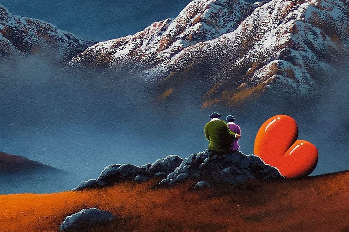 Nature's Embrace Is All We Need - Original - SOLD by artist David Renshaw - Wyecliffe Galleries