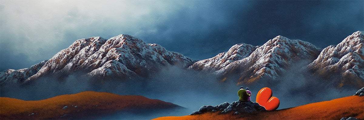 Nature's Embrace Is All We Need - Original - SOLD by artist David Renshaw - Wyecliffe Galleries