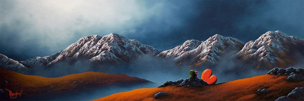 Nature's Embrace Is All We Need - Original - SOLD by artist David Renshaw - Wyecliffe Galleries