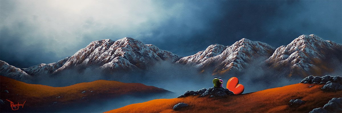 Nature&#39;s Embrace Is All We Need - Original - SOLD David Renshaw Original