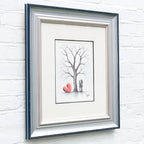 Natures Love - Original Sketch - SOLD by artist David Renshaw - Wyecliffe Galleries