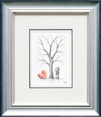 Natures Love - Original Sketch - SOLD by artist David Renshaw - Wyecliffe Galleries