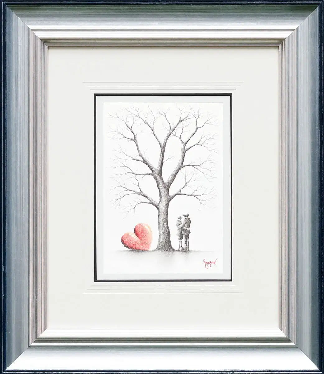 Natures Love - Original Sketch - SOLD by artist David Renshaw - Wyecliffe Galleries