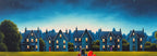 Neighbourhood Nights - Original by artist David Renshaw - Wyecliffe Galleries