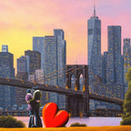 New York City Lights - Boutique Edition by artist David Renshaw - Wyecliffe Galleries
