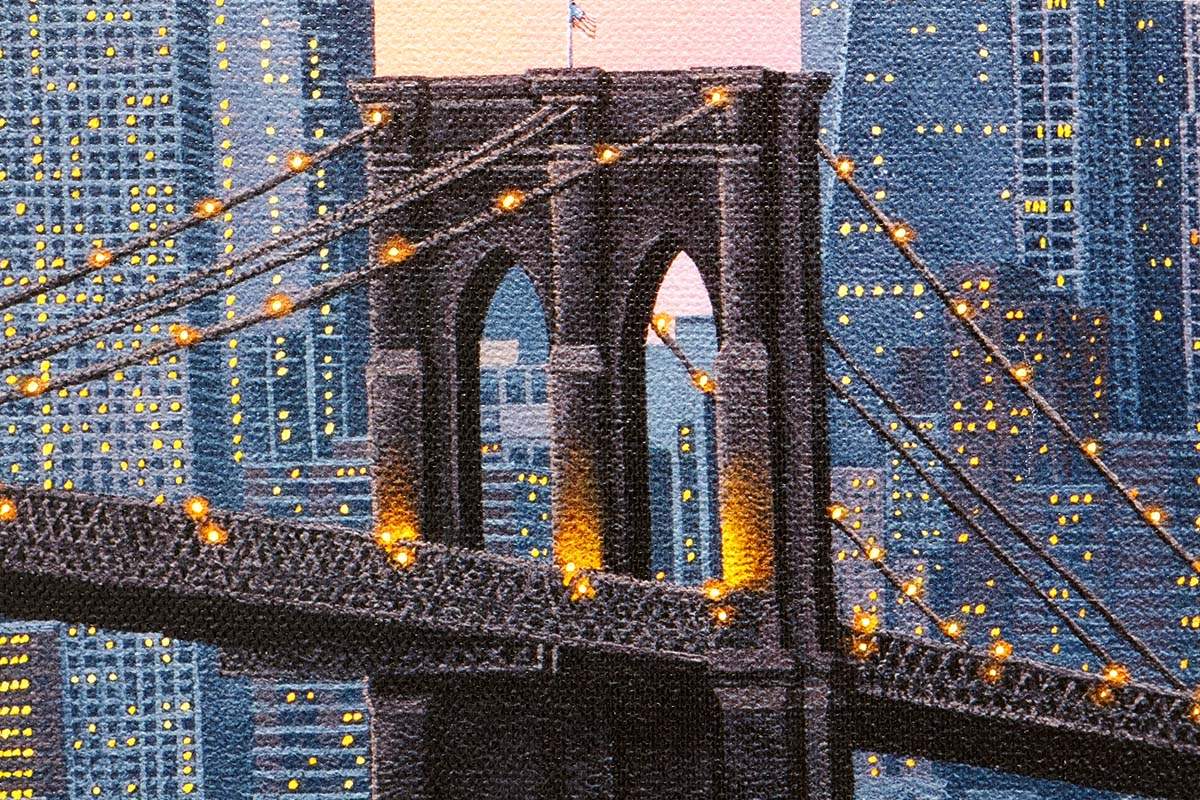 New York City Lights - Boutique Edition by artist David Renshaw - Wyecliffe Galleries