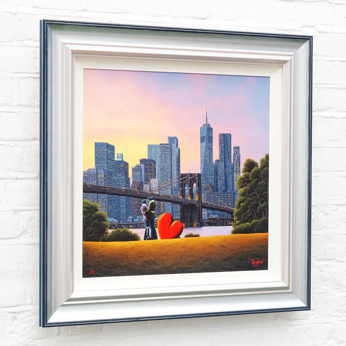 New York City Lights - Boutique Edition by artist David Renshaw - Wyecliffe Galleries