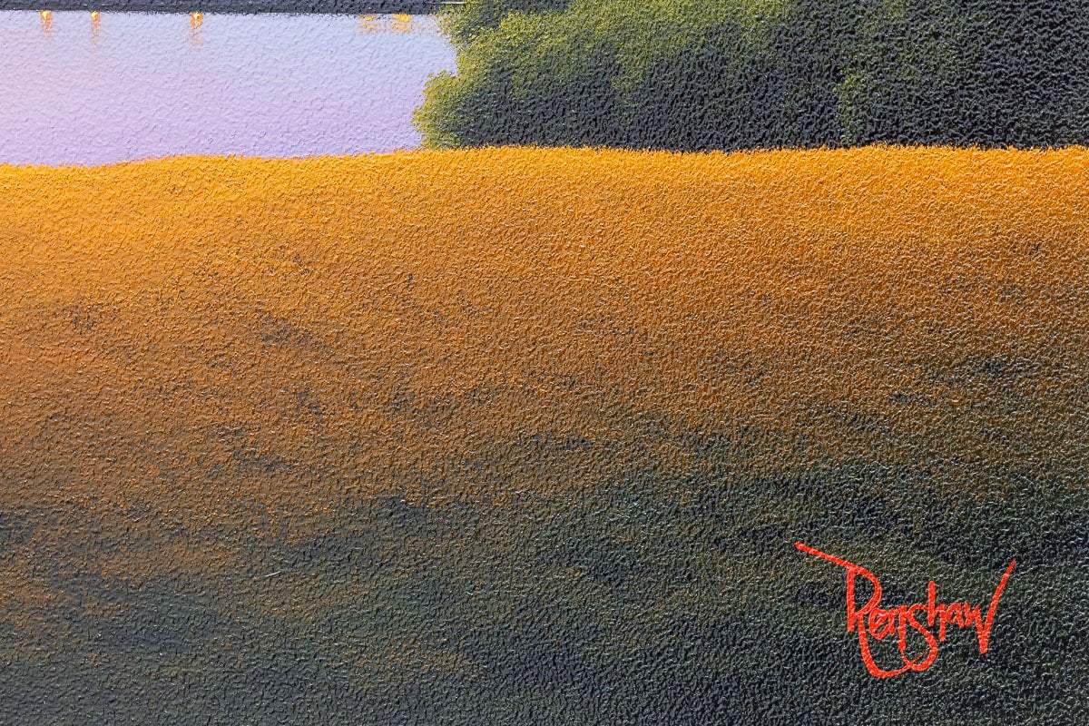 New York City Lights - Original - SOLD by artist David Renshaw - Wyecliffe Galleries