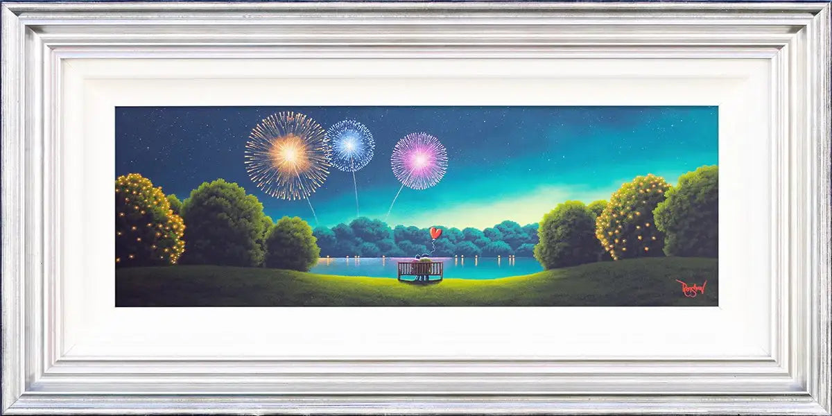 Night-Time Magic - Original - SOLD by artist David Renshaw - Wyecliffe Galleries