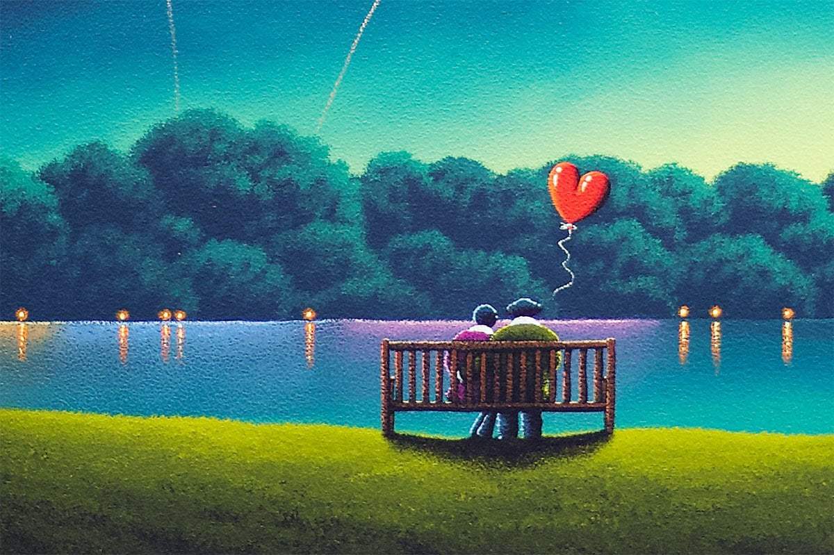 Night-Time Magic - Original - SOLD by artist David Renshaw - Wyecliffe Galleries