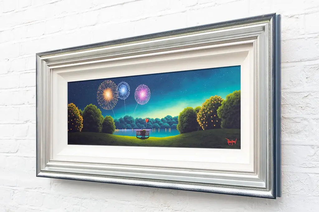 Night-Time Magic - Original - SOLD by artist David Renshaw - Wyecliffe Galleries