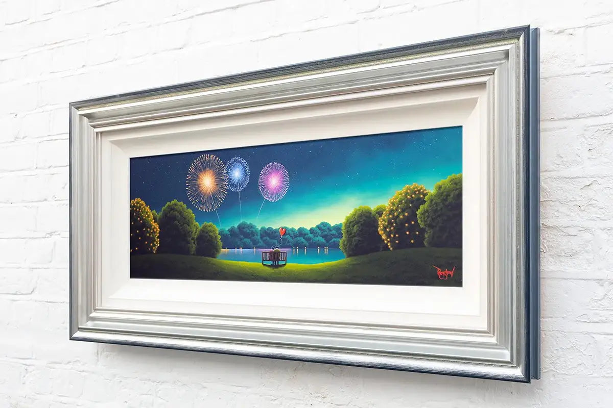 Night-Time Magic - Original - SOLD by artist David Renshaw - Wyecliffe Galleries