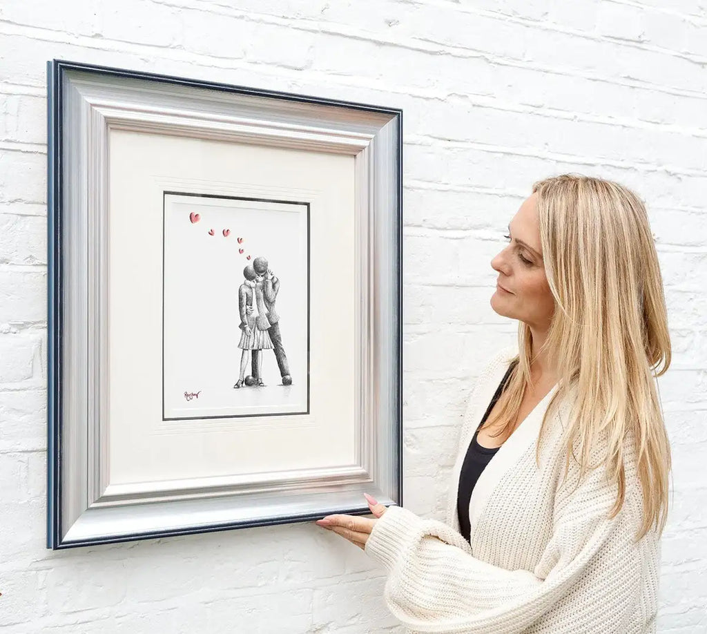 Nobody Puts Doris In The Corner! - Original Sketch - SOLD by artist David Renshaw - Wyecliffe Galleries