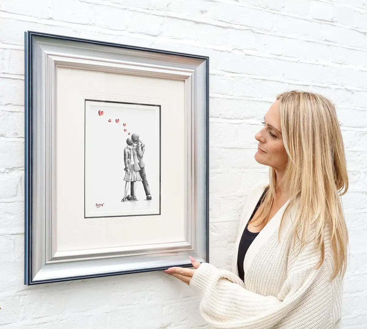 Nobody Puts Doris In The Corner! - Original Sketch - SOLD by artist David Renshaw - Wyecliffe Galleries