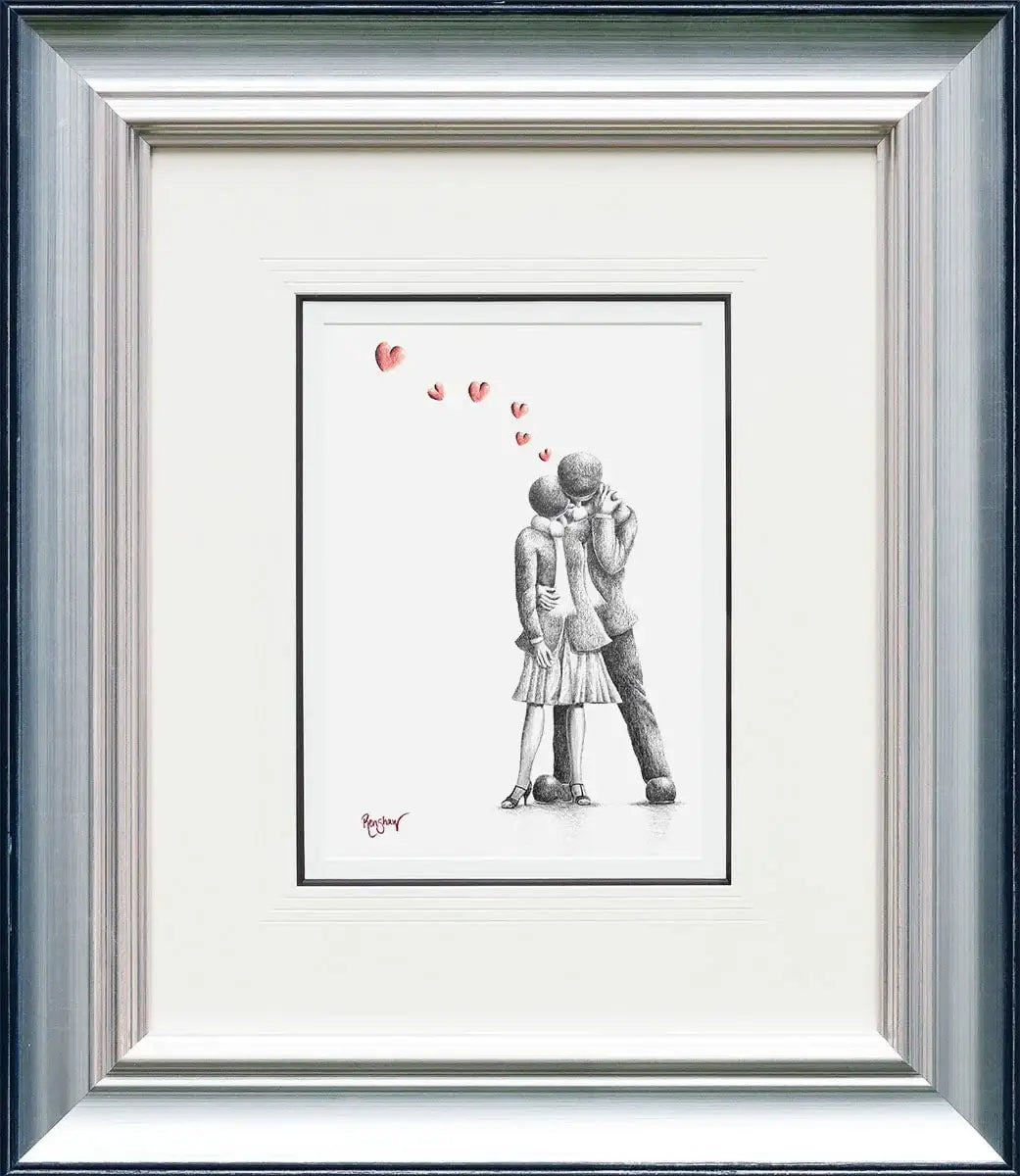 Nobody Puts Doris In The Corner! - Original Sketch - SOLD by artist David Renshaw - Wyecliffe Galleries