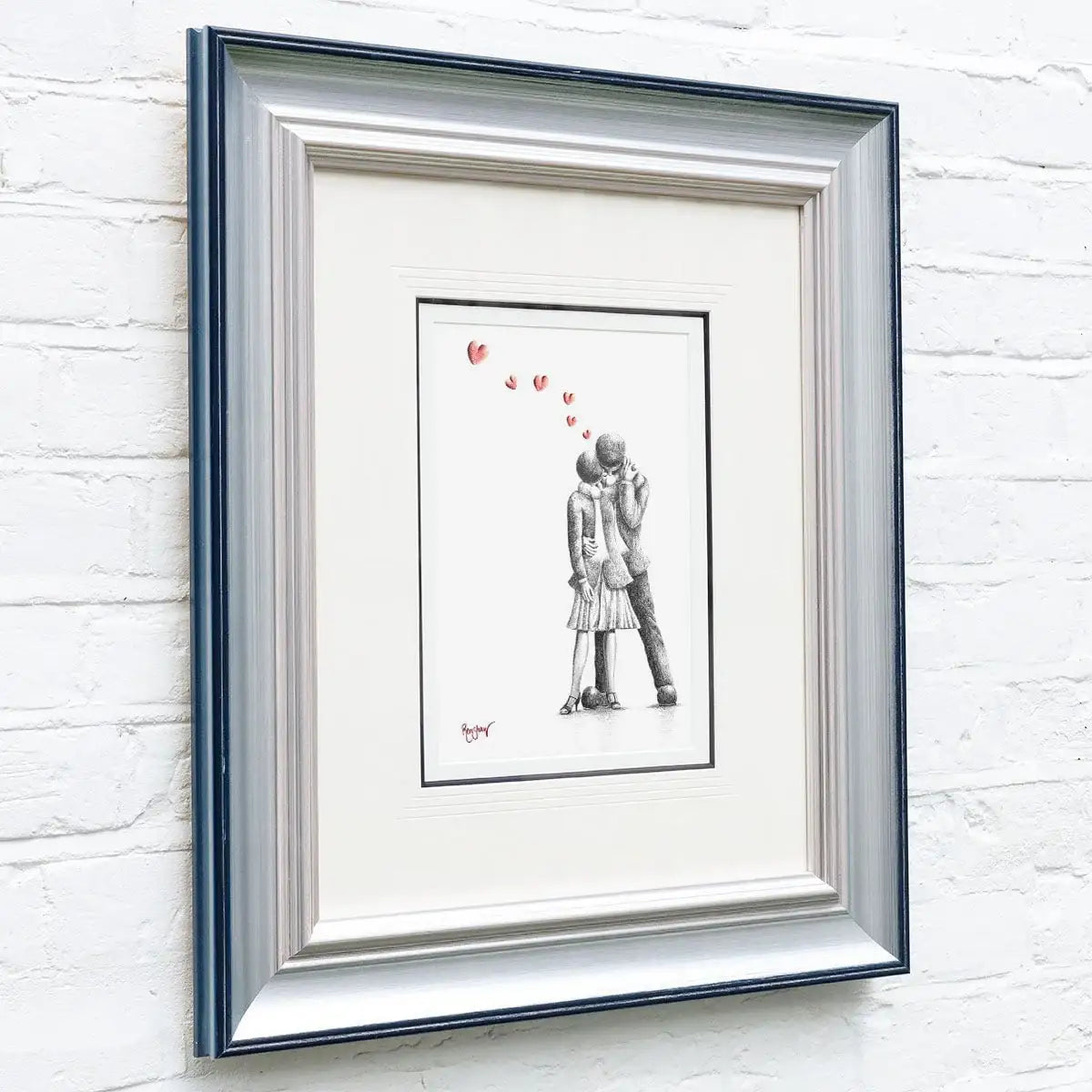 Nobody Puts Doris In The Corner! - Original Sketch - SOLD by artist David Renshaw - Wyecliffe Galleries
