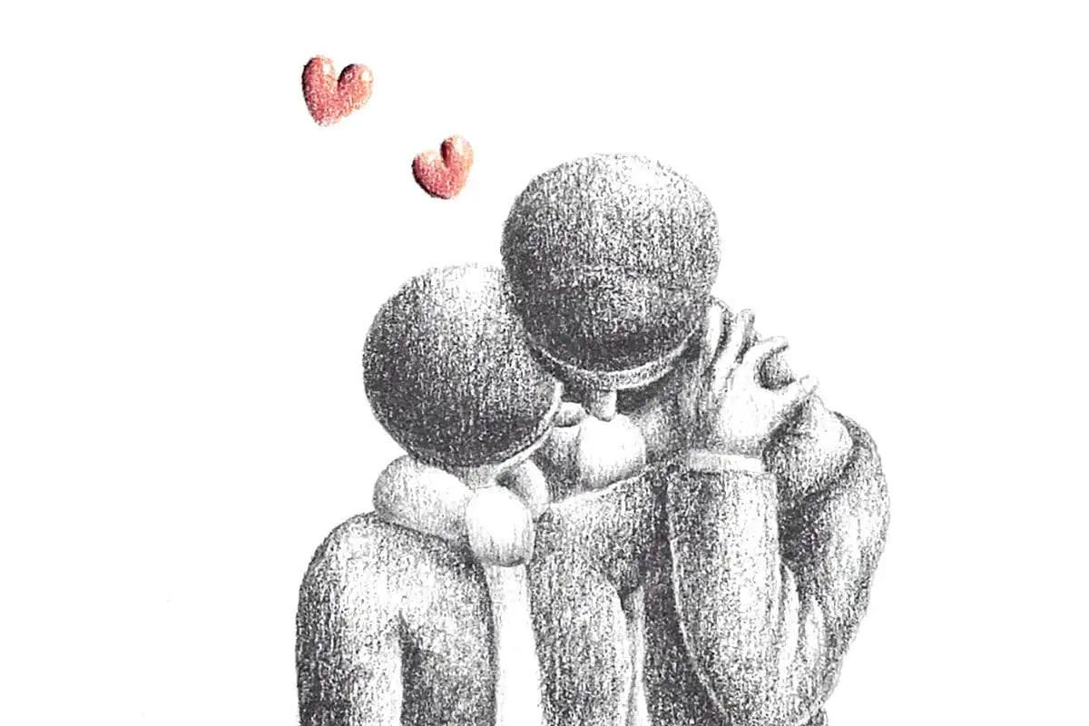 Nobody Puts Doris In The Corner! - Original Sketch - SOLD by artist David Renshaw - Wyecliffe Galleries