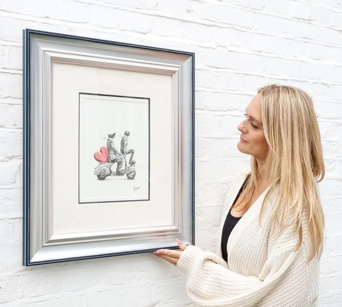 Northern Holiday - Original Sketch - SOLD by artist David Renshaw - Wyecliffe Galleries