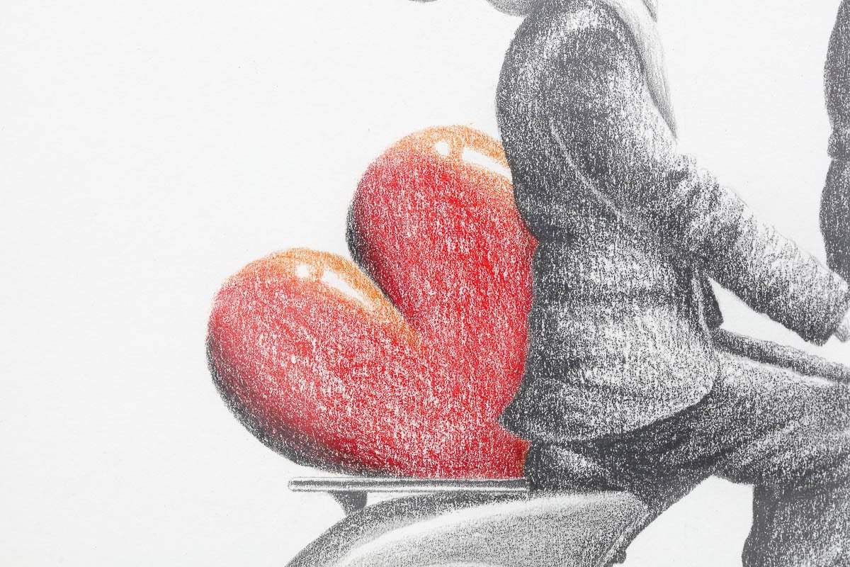 Northern Holiday - Original Sketch - SOLD by artist David Renshaw - Wyecliffe Galleries