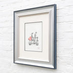 Northern Holiday - Original Sketch - SOLD by artist David Renshaw - Wyecliffe Galleries