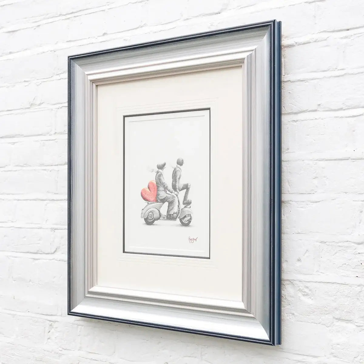 Northern Holiday - Original Sketch - SOLD by artist David Renshaw - Wyecliffe Galleries