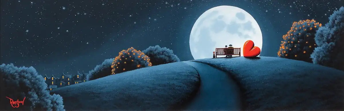 Nowhere I'd Rather Be - Original - SOLD by artist David Renshaw - Wyecliffe Galleries