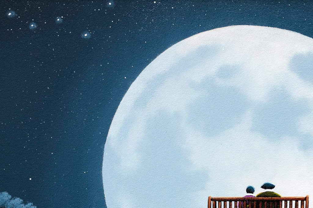 Nowhere I'd Rather Be - Original - SOLD by artist David Renshaw - Wyecliffe Galleries