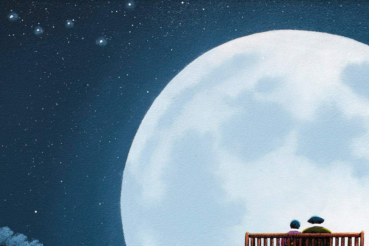 Nowhere I'd Rather Be - Original - SOLD by artist David Renshaw - Wyecliffe Galleries