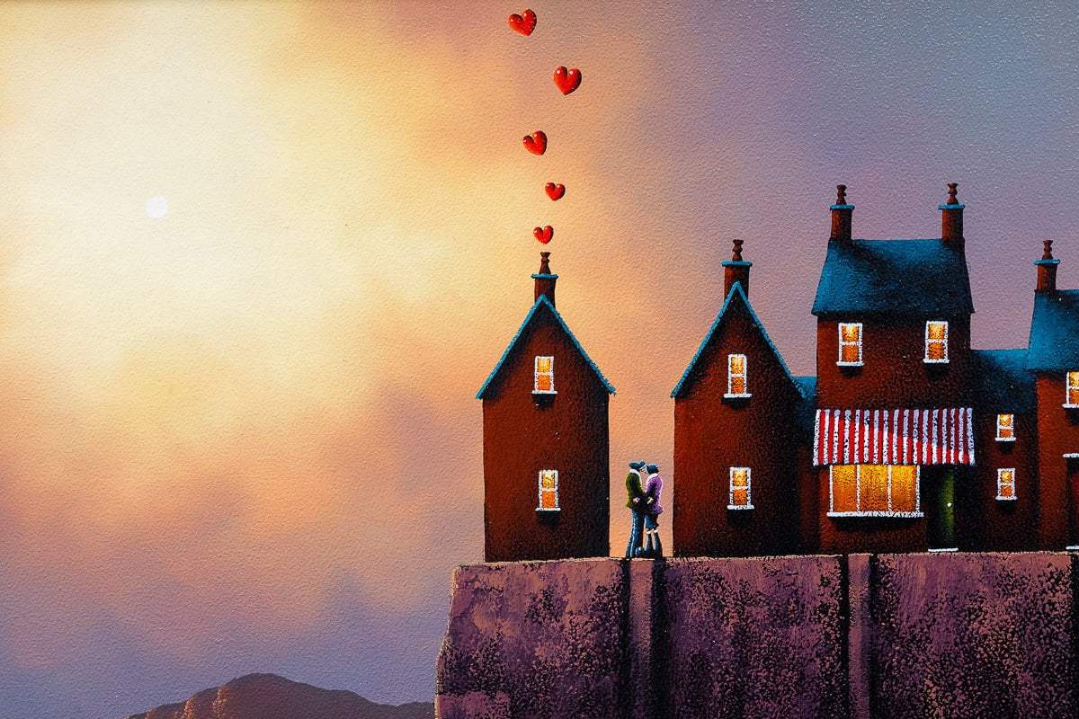 Ocean Lovers - Original - SOLD by artist David Renshaw - Wyecliffe Galleries