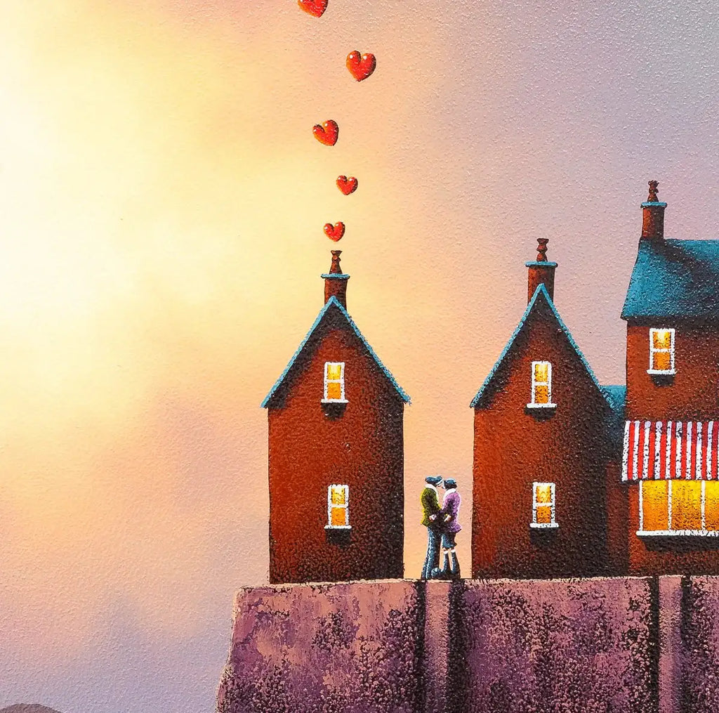 Ocean Lovers - Original - SOLD by artist David Renshaw - Wyecliffe Galleries