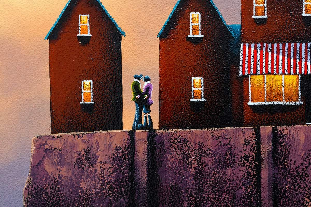 Ocean Lovers - Original - SOLD by artist David Renshaw - Wyecliffe Galleries