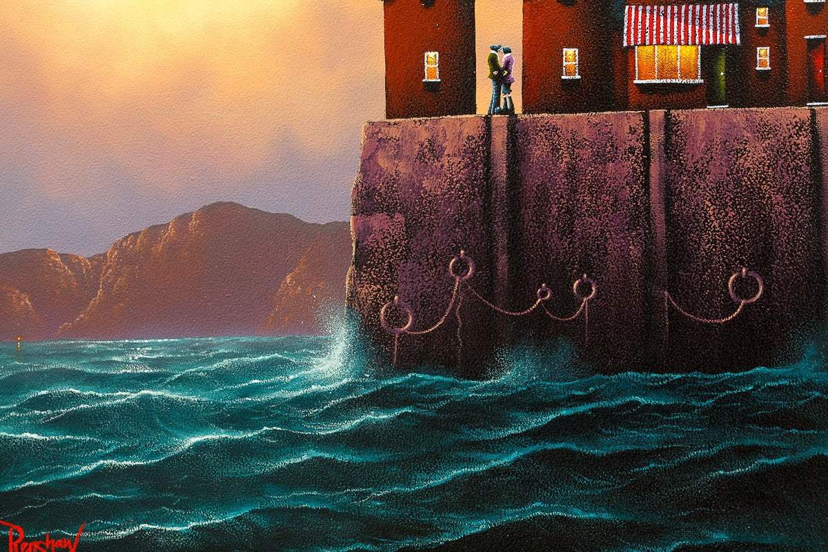 Ocean Lovers - Original - SOLD by artist David Renshaw - Wyecliffe Galleries