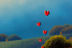 On The Path To Love - Original by artist David Renshaw - Wyecliffe Galleries