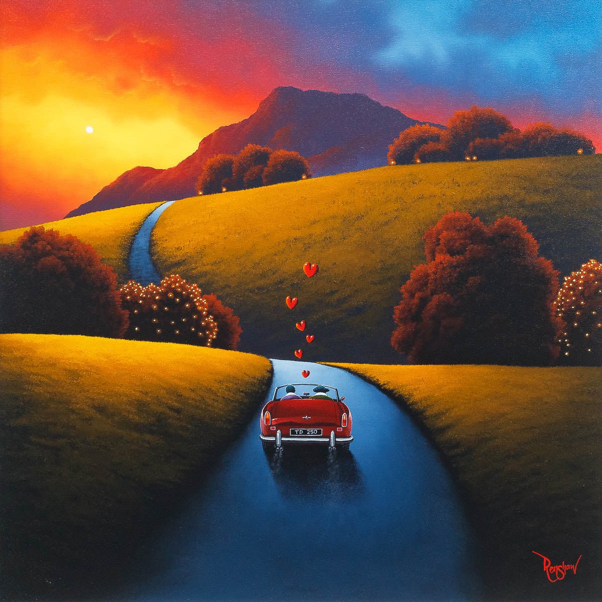 On The Road To Love - Original David Renshaw Original