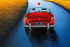 On The Road To Love - Original - SOLD by artist David Renshaw - Wyecliffe Galleries