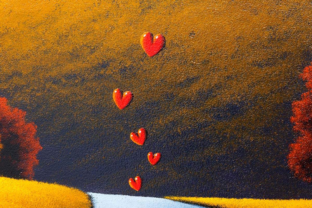 On The Road To Love - Original - SOLD by artist David Renshaw - Wyecliffe Galleries