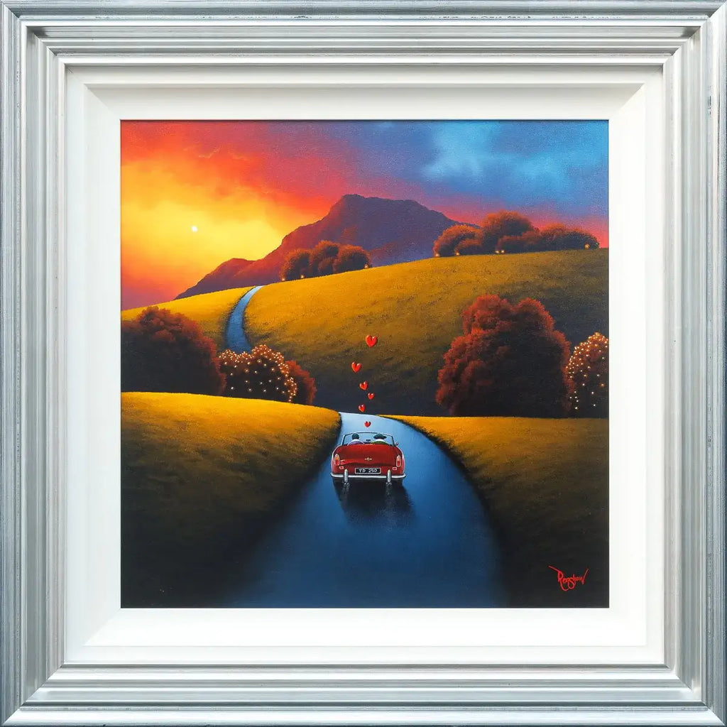 On The Road To Love - Original - SOLD by artist David Renshaw - Wyecliffe Galleries