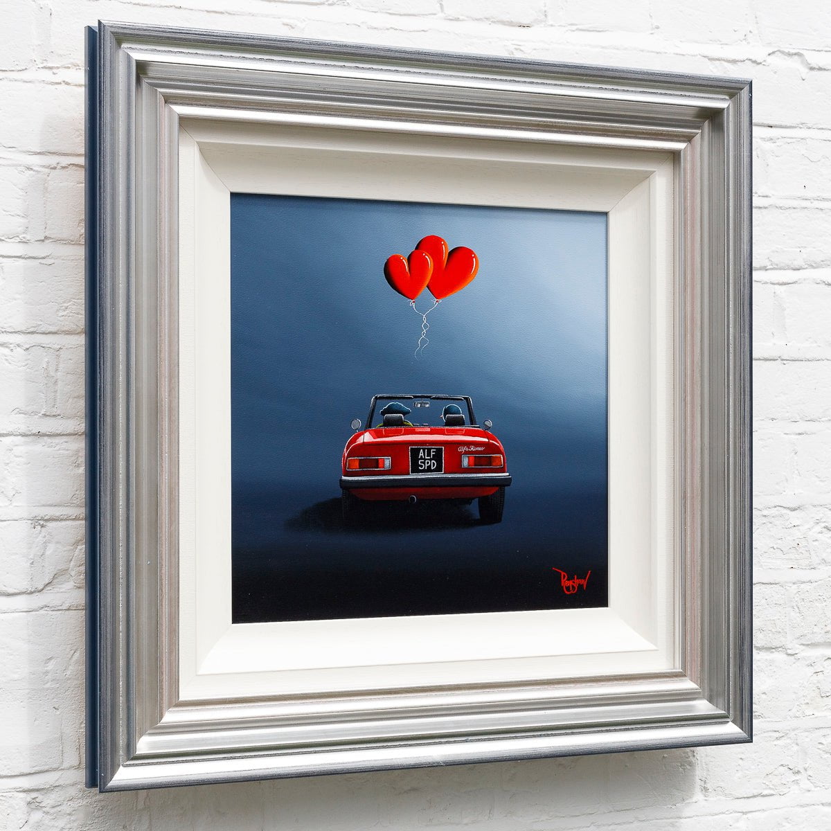 On The Road With You - Original David Renshaw Framed