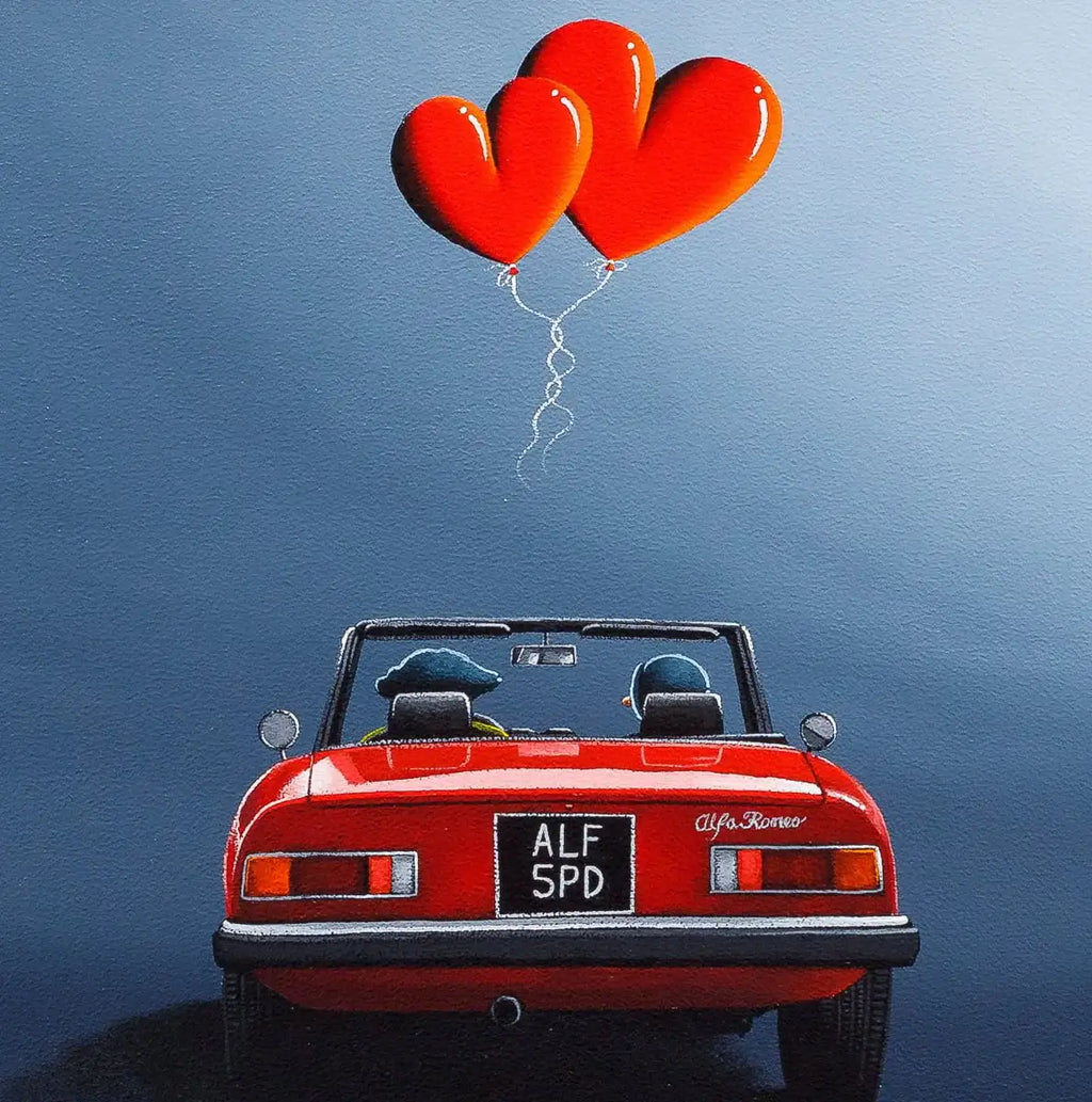 On The Road With You - Original - SOLD by artist David Renshaw - Wyecliffe Galleries