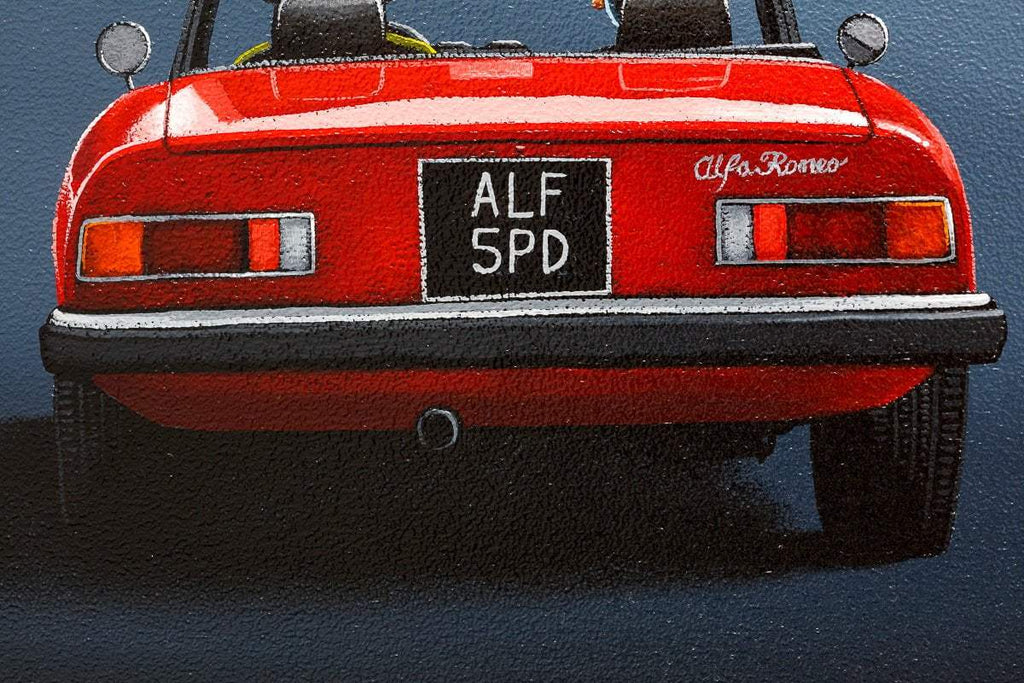 On The Road With You - Original - SOLD by artist David Renshaw - Wyecliffe Galleries