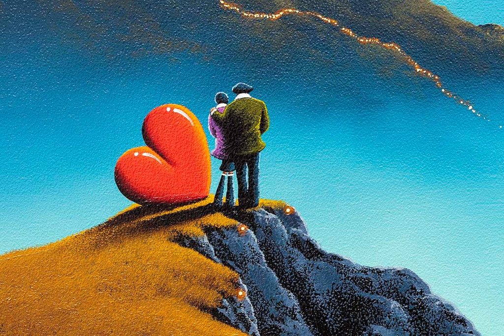 On Top Of The World - Original - SOLD by artist David Renshaw - Wyecliffe Galleries
