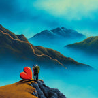 On Top Of The World - Original - SOLD by artist David Renshaw - Wyecliffe Galleries