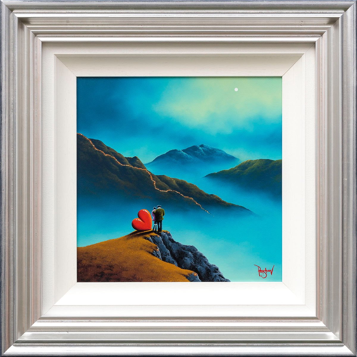 On Top Of The World David Renshaw Framed