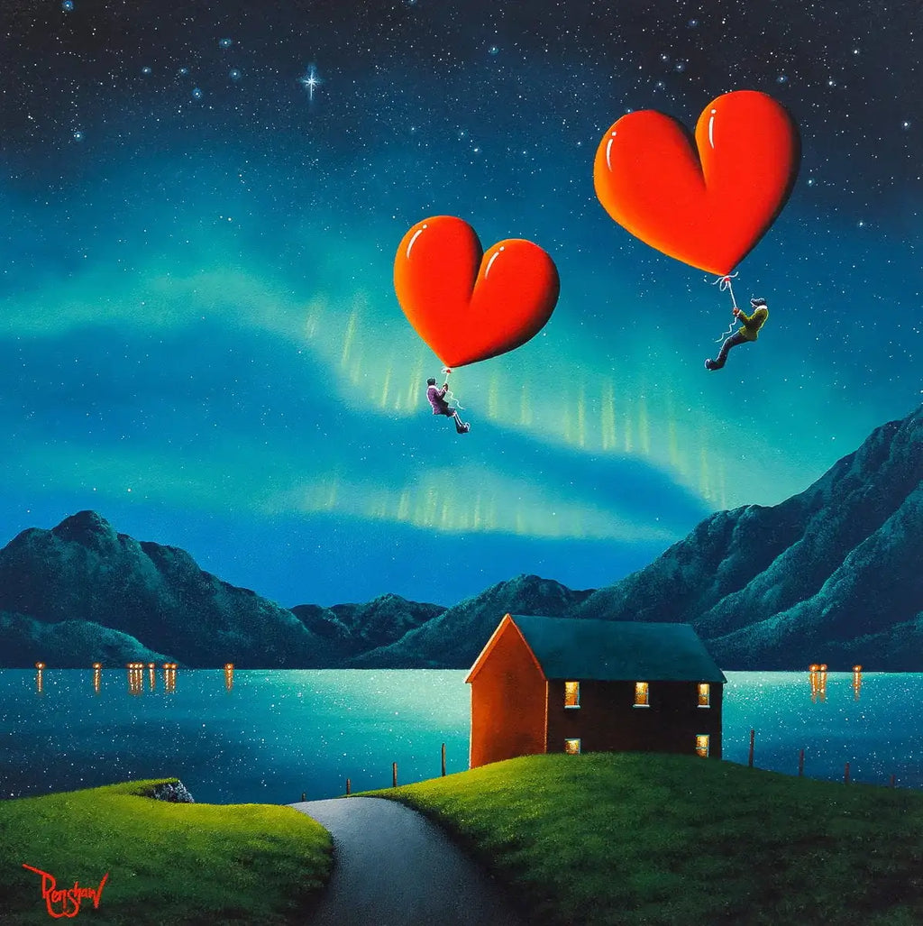 Once In A Lifetime Love - Original - SOLD by artist David Renshaw - Wyecliffe Galleries