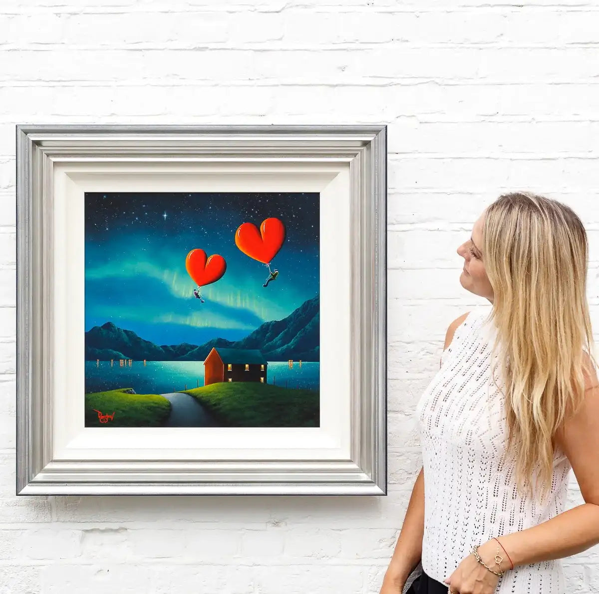 Once In A Lifetime Love - Original - SOLD by artist David Renshaw - Wyecliffe Galleries