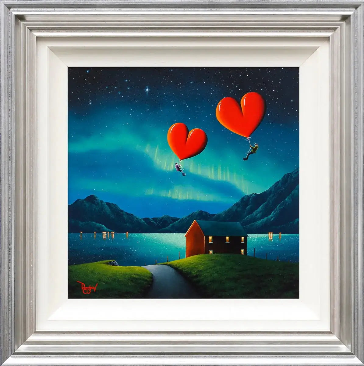 Once In A Lifetime Love - Original - SOLD by artist David Renshaw - Wyecliffe Galleries