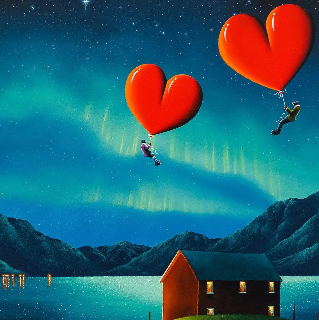 Once In A Lifetime Love - Original - SOLD by artist David Renshaw - Wyecliffe Galleries